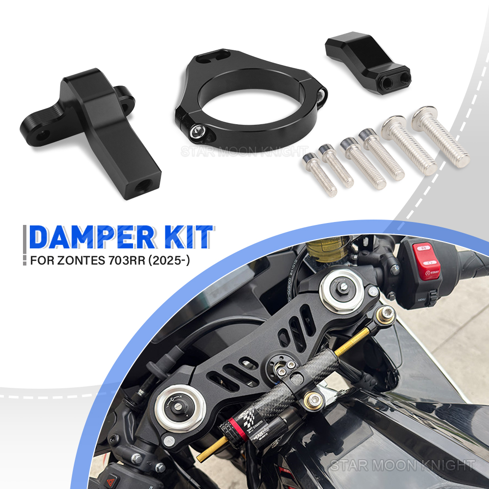Motorcycle Steering Damper Bra - Steering Damper Stabilizer Kit Cnc 评论和价格